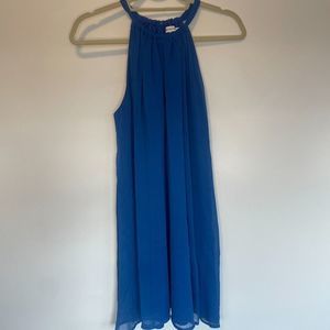 Cupcakes & Cashmere Sonoma Dress Size XS Royal Blue